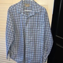 Duluth trading Company men’s size large plaid long sleeve shirt - $24.50