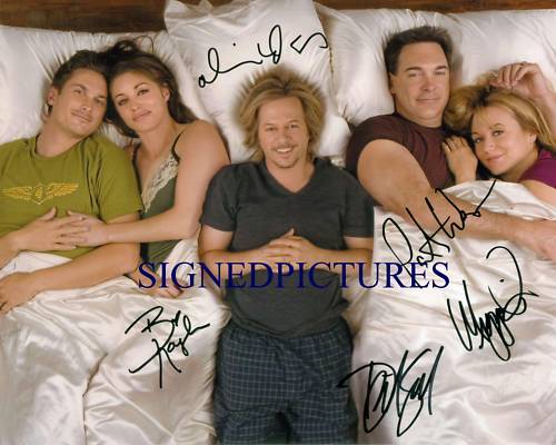Primary image for RULES OF ENGAGEMENT ALL 5 CAST AUTOGRAPHED 8X10 RP PHOTO DAVID SPADE 