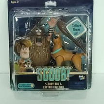 Scoob! Scooby-Doo &amp; Captain Caveman the Movie! Action Figures New Bubble Dented - £21.78 GBP