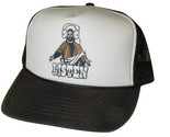 Listen To Jesus Trucker Hat mesh hat snapback hat black New unworn - $14.99