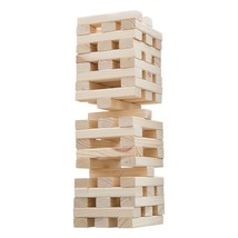 Nontraditional Giant Wooden Blocks Tower Stacking Game, Outdoor Yard Game, For A - £83.83 GBP