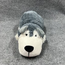 Just Play FlipaZoo 2 in 1 Plush 20” White Polar Bear Poppi/Gray Husky Dog Asher - $22.24