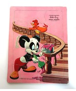 Vtg Andy Panda Walter Lantz Inlaid Tray Puzzle 1962 7490 Authorized Edition - $16.64 CAD