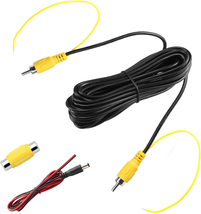 Greenyi Upgraded Double-Shielded (19.69FT / 6M), AV Video Extension Cable with Y - £10.95 GBP