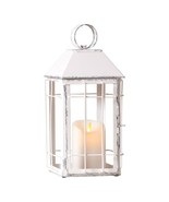 Rustic new Table Lantern in Rustic White Tin - $68.37 CAD