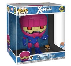 X-Men Sentinel w/ Wolverine #1054 Jumbo 10in Funko Pop Figure - £62.01 GBP