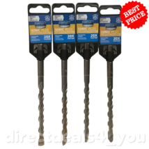 Century Drill &amp; Tool 81624 Sonic+ Sds+ Drill Bit 3/8&quot; X 4 X 6-1/2&quot; Pack Of 4 - £24.81 GBP