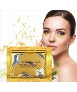 40 Pcs Gold Crystal Collagen Eye Mask Patch Wrinkle Anti Aging Dark Circ... - $9.89