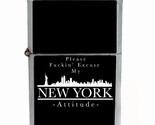 New York Attitude Rs1 Flip Top Dual Torch Lighter Wind Resistant - $16.78