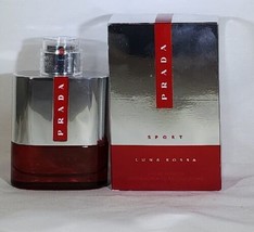 Prada Luna Rossa Sport 100ml 3.4.Oz Eau De Toilette Spray For Men - £81.27 GBP