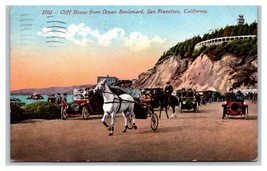 Cliff House From Ocean Boulevard San Francisco California CA UNP DB Postcard V10 - £3.68 GBP