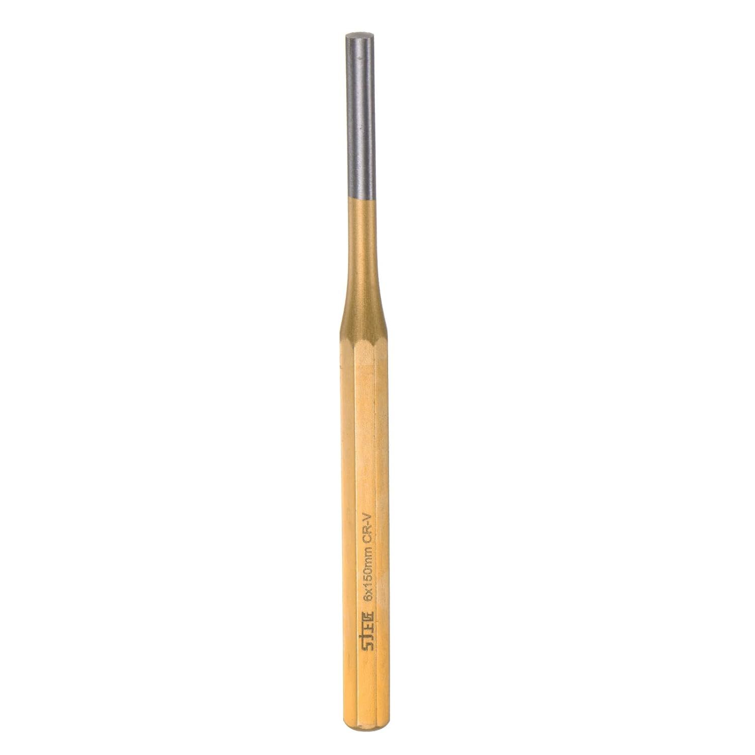 Harfington Line Pin Punch 1/4&quot;X6&quot;(6X150Mm) Cr-V Cylindrical Alignment Pu... - $29.95