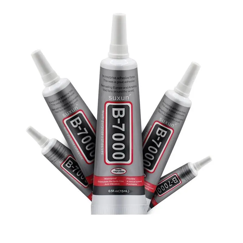 l/9ml Adhesive B7000 Glue Multi Purpose Resin Jewelry Adhesive DIY Repair Cell M - £45.53 GBP