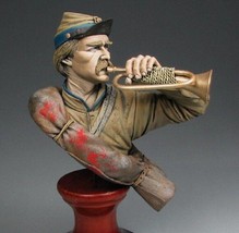 1/10 BUST Resin Model Kit US Civil War Trumpeter Unpainted - $20.81