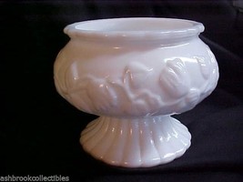 Imperial Glass Milk Glass Ivy Bowl - £19.97 GBP