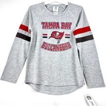 NFL Tampa Bay Buccaneers Girls&#39; L (10/12) Long Sleeve Fashion T-Shirt - $167.87 MXN