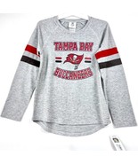 NFL Tampa Bay Buccaneers Girls&#39; L (10/12) Long Sleeve Fashion T-Shirt - $167.87 MXN