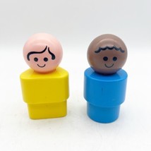 Fisher Price Jumbo X-L Chunky Little People Figures Round Triangle - £15.68 GBP