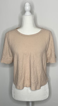 Madewell Ingrid Dolman Sleeve Oversized T-shirt  M Peach Blush Top L5. - £15.49 GBP