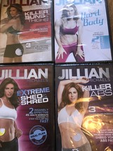 4 Bundle Deal Jillian Michaels Workout Dvds Brand New - £7.97 GBP
