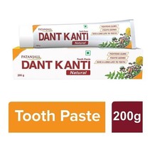 Patanjali Dant Kanti Toothpaste of 6 X 200g each by Patanjali - £42.08 GBP