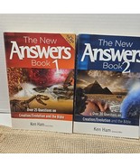 The New Answers Book 1 &amp; 2 Over 55 Questions on Creation/Evolution and t... - $18.01 CAD