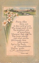 Antique Postcard A Poem of Cheerfullness - £2.99 GBP