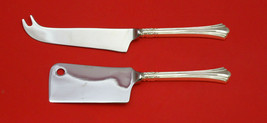 Eighteenth Century by Reed and Barton Sterling Silver Cheese Set 2pc HHWS Custom - £99.00 GBP