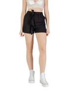 Only Women Short Black High-Waist Chic Fashion Wrap 2025 Collection - $34.50