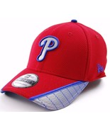 Philadelphia Phillies New Era 39Thirty MLB Baseball Reflective Cap Hat M/L - £15.65 GBP