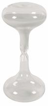 30 Minute Modern Sand Glass Hourglass Timer Barbell White - £20.57 GBP