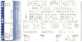 Pont École Avantage Neil Jeune Concert Ticket Stub Octobre 30 1999 - $39.58