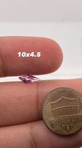 Synthetic Kite Shape Swiss Made Rough Pink Sapphire from 5x2.25MM-14x6.5MM - $6.08
