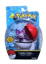 New Sealed Tomy Pokemon Pokeball Noibat Figure Clip Toy Nintendo Rare Authentic - £15.94 GBP