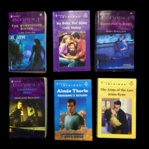 Vintage Harlequin Novels Intrigue Romantic Suspense Lot of 6, 90s / Early 2000s - £14.49 GBP