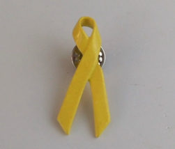 Vintage Suicide Prevention Awareness Ribbon Plastic Lapel Hat Pin - £5.72 GBP