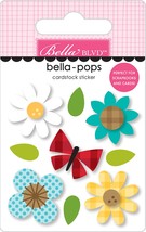 Lake Life Bella-Pops 3D Stickers-Flower Fields BB2765 - £11.06 GBP