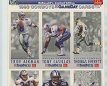 1993 Dallas Cowboys Gameday Collector Cards McDonalds Limited Edition Sh... - £9.27 GBP