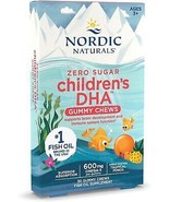 Nordic Naturals Zero Sugar Children’s DHA Gummy Chews, Tropical Punch - ... - $41.93 CAD