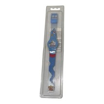 Aladdin Vintage Disney Genie Watch In Original Packaging Blue Plastic Qu... - $18.70