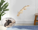 Step Ladder Cat Climbing Frame Jumping Stair Wall Mounted Shelf Pet Furn... - $18.99