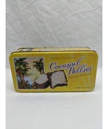 **EMPTY TIN* Anastasia Confections Coconut Patties Tin 7&quot; X 3 1/2&quot; X 2&quot; - $17.65 CAD