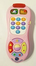 VTech Click and Count Toy Remote  Pink Singing &amp; Learning Lights Up - $4.95