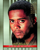 1997 Donruss Studio Football Card Jeff Blake #3 8X10 - £3.51 GBP