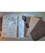 2 Vintage Checkbook Cover Kits by Tandy Leather Company 1 open 1 sealed ... - $74.35 CAD