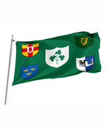 Flag 3x5 outdoor, Irish Rugby Football Union Sport  ,Size -3x5Ft / 90x150cm - $548.63 MXN