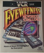 Vintage Eyewitness Newsreel Challenge VCR Game Parker Bros P4500 - £7.81 GBP