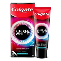 Colgate Visible White O2 Teeth Whitening Toothpaste 50gm  aromatic mint ... - £15.02 GBP