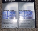 2 Pack Neutrogena Rapid Wrinkle Repair Retinol Regenerating Cream .5oz 0... - $19.99
