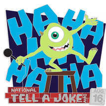 Disney -   Mike Wazowski Pin – Monsters, Inc. – National Tell a Joke Day 2020 – - £17.03 GBP